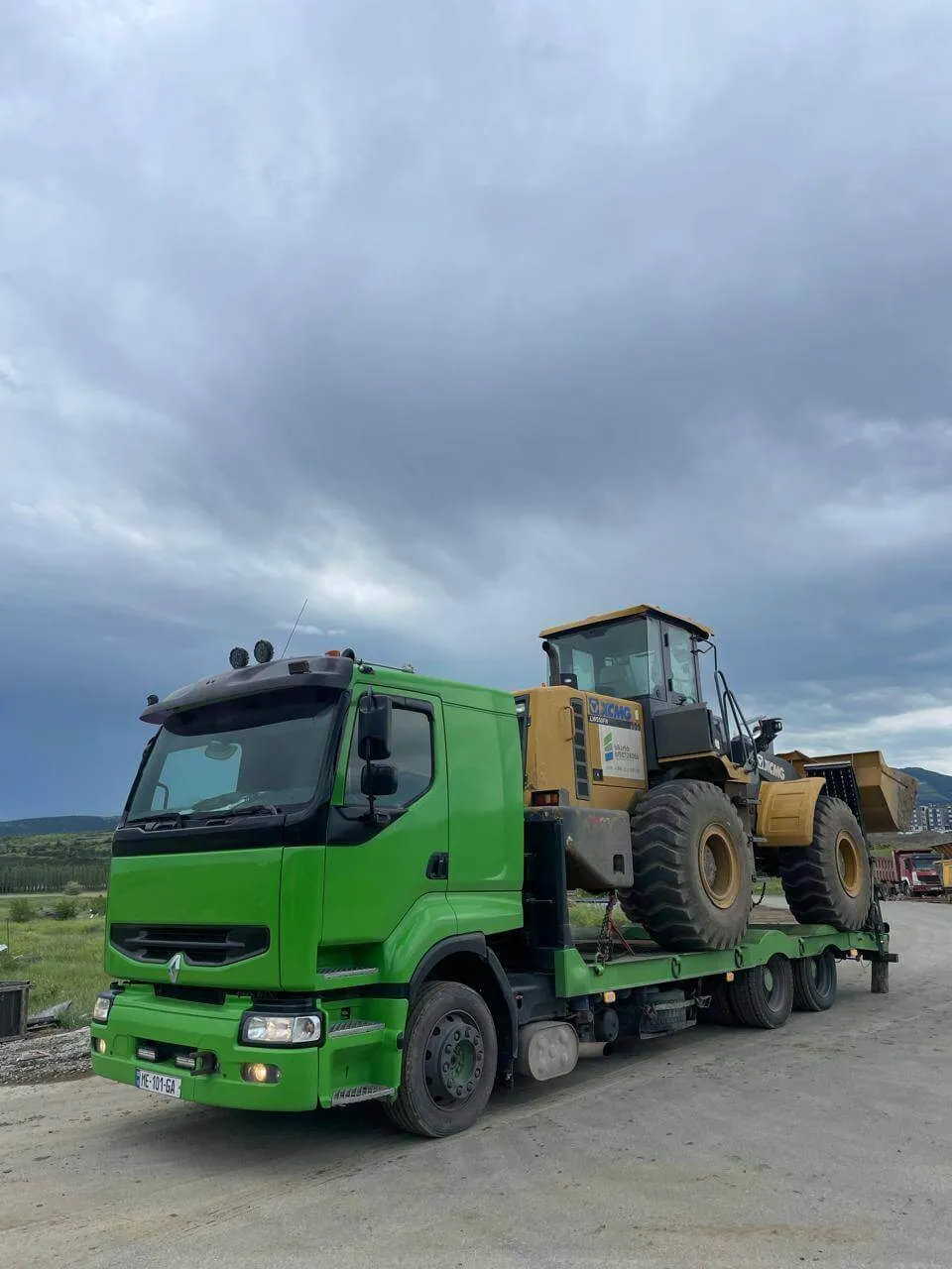 ევაკუატორი რუსთავში - 1