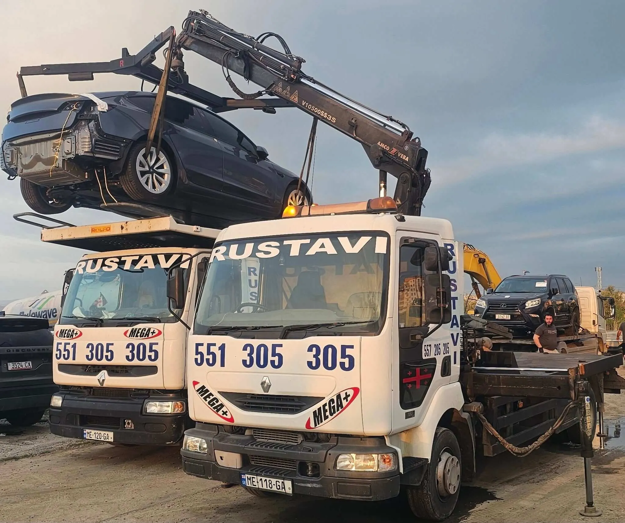 ევაკუატორი რუსთავში - 2